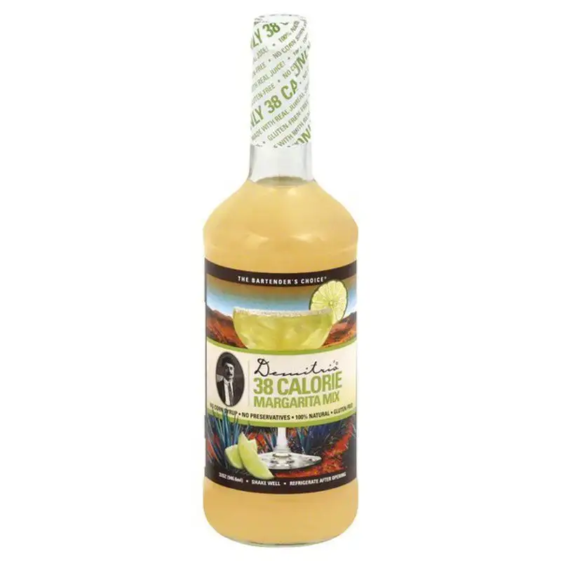 Demitris 38 Calorie Margarita Mix QUART