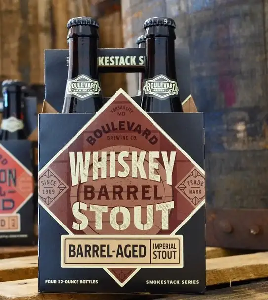 Boulevard Whiskey Barrel Stout 4 Pk 12OZ