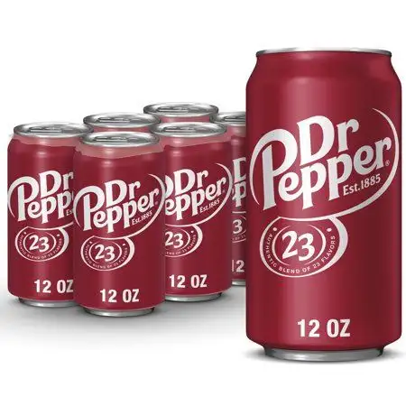 Dr Pepper 6 Pk Cans 12OZ