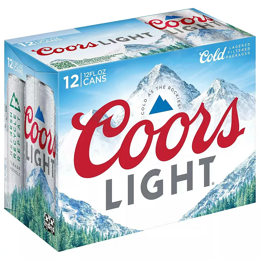 Coors Light-12 pack 12 oz. Can