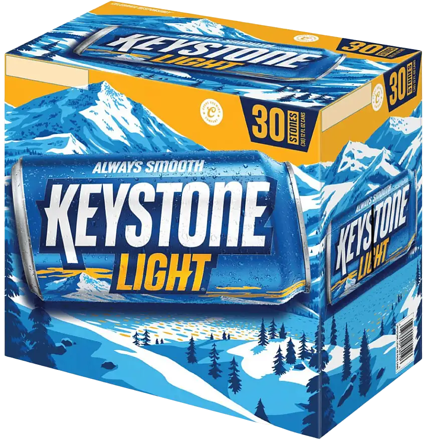 Coors Keystone Light-30 pack 12 oz. Can