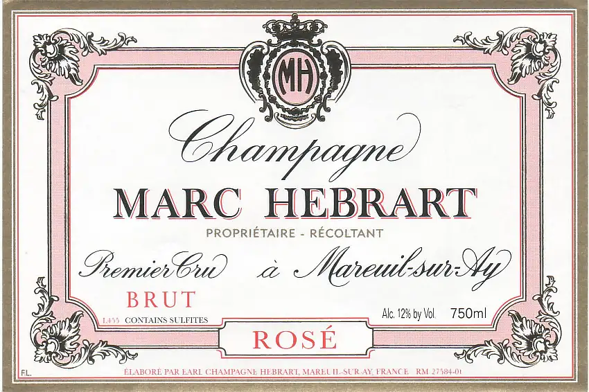 Champagne Marc Hébrart Brut Rosé-750ml