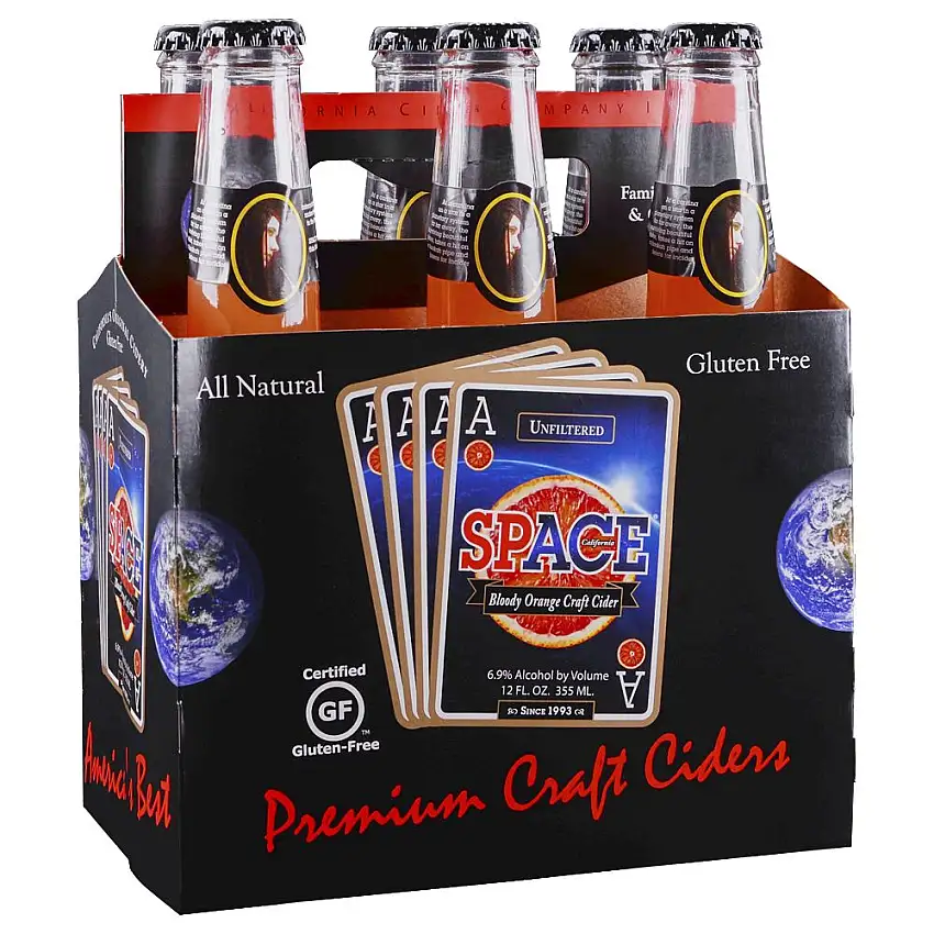 Ace Space Cider 6 Pk 12OZ
