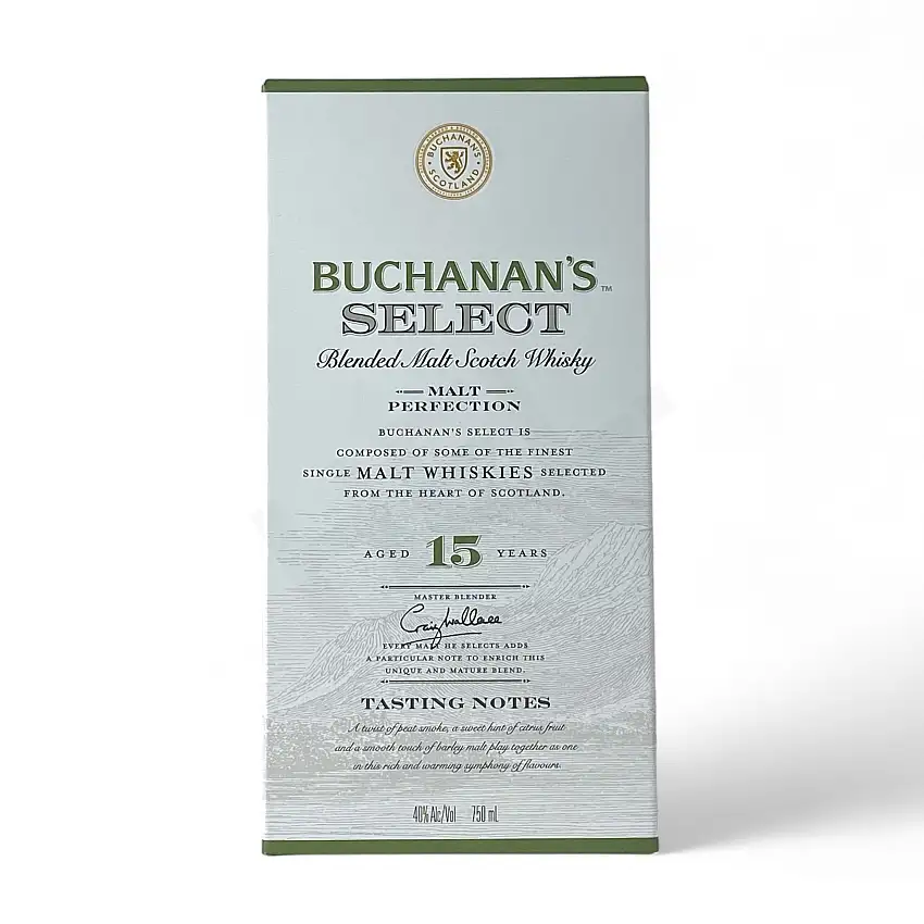 Buchanan's Select 15 Year Old Blended Malt Scotch Whisky 750ml