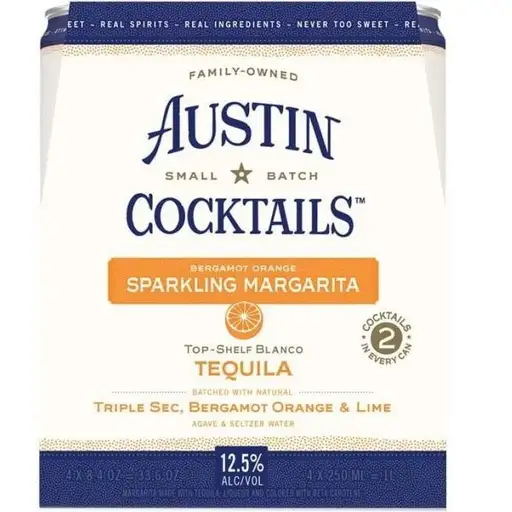 Austin Cocktails Margarita 4 Pk 8OZ