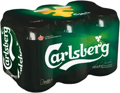 Carlsberg Beer 6-pk Nr 12OZ