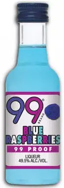 99 Brand Blue Raspberries Liqueur 50ml