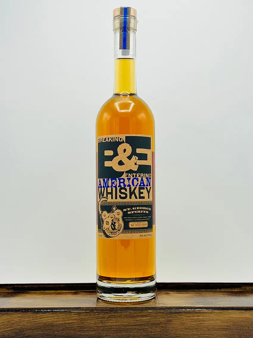 St. George Breaking & Entering Single Malt American Whiskey