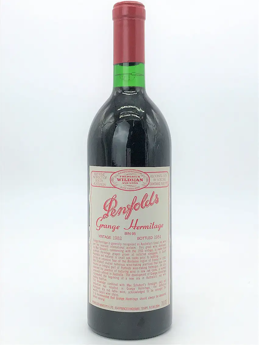 1982 Penfolds, Grange Hermitage, South Australia, Bottle (750ml)