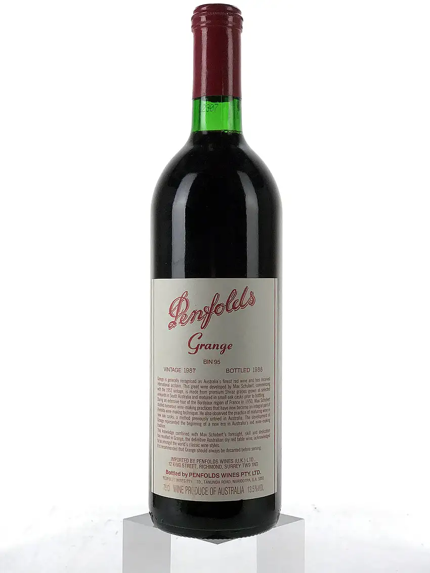 1987 Penfolds, Grange Hermitage, South Australia, Bottle (750ml)