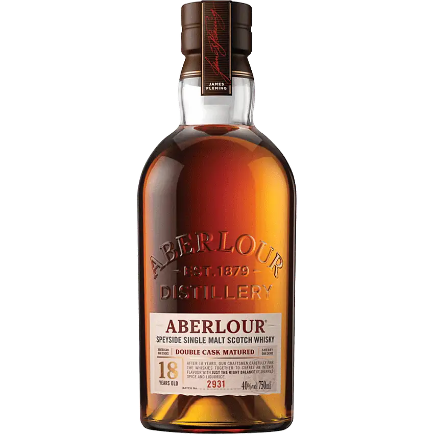 Aberlour 'Double Cask' 18 Year Old Single Malt Scotch Whisky, Speyside, Scotland
