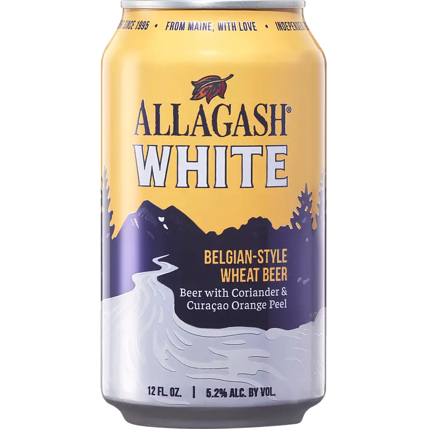 Allagash White Ale Beer, Maine