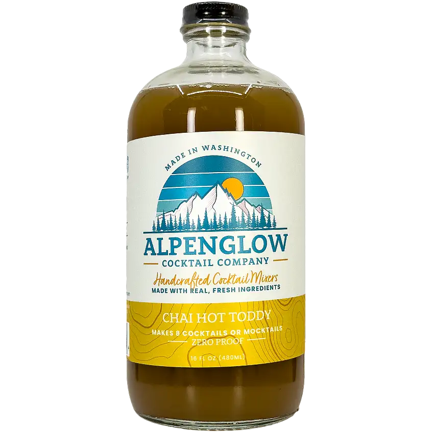 Alpenglow Cocktail Company Chai Hot Toddy Cocktail Mix, Washington