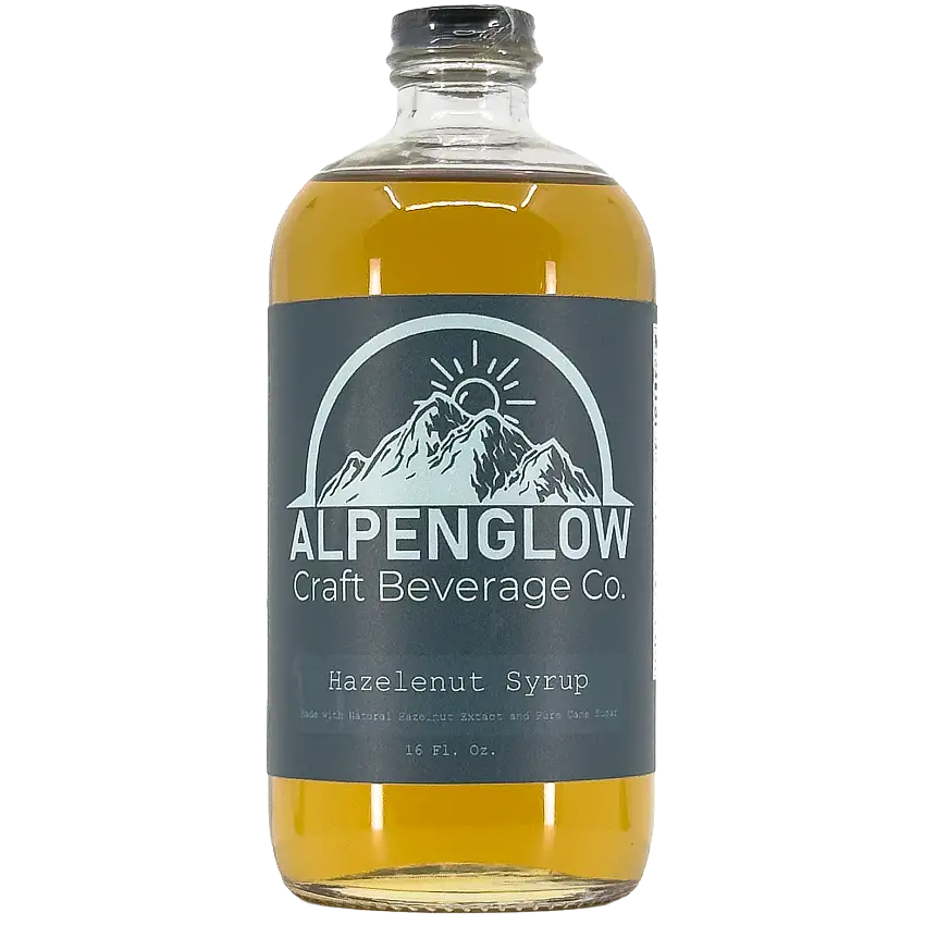 Alpenglow Cocktail Company Hazelnut Syrup, Washington