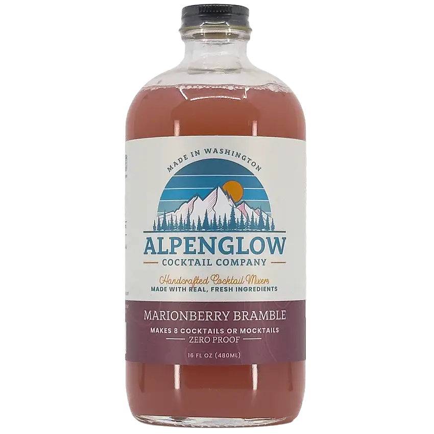 Alpenglow Cocktail Company Marrionberry Bramble Syrup, Washington