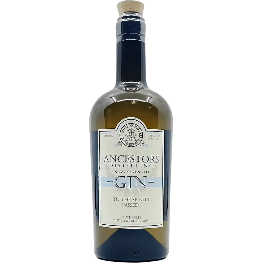 Ancestors Distilling Navy Strength Gin, Colorado