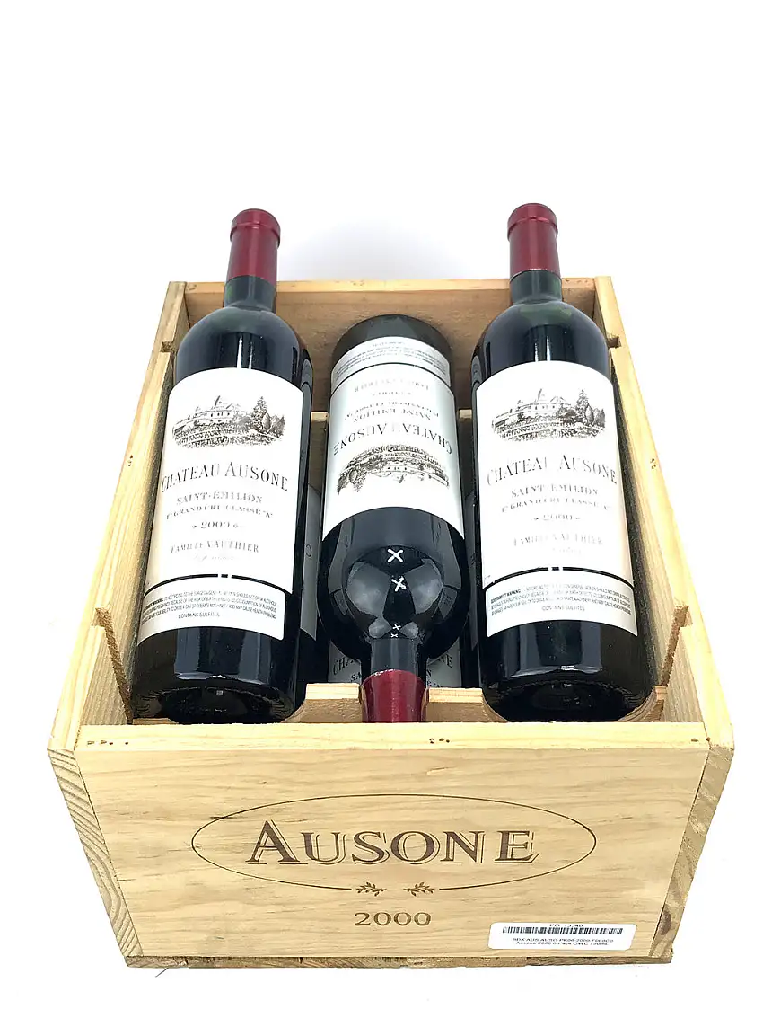 2000 Chateau Ausone, Saint-Emilion, Case of 6 btls