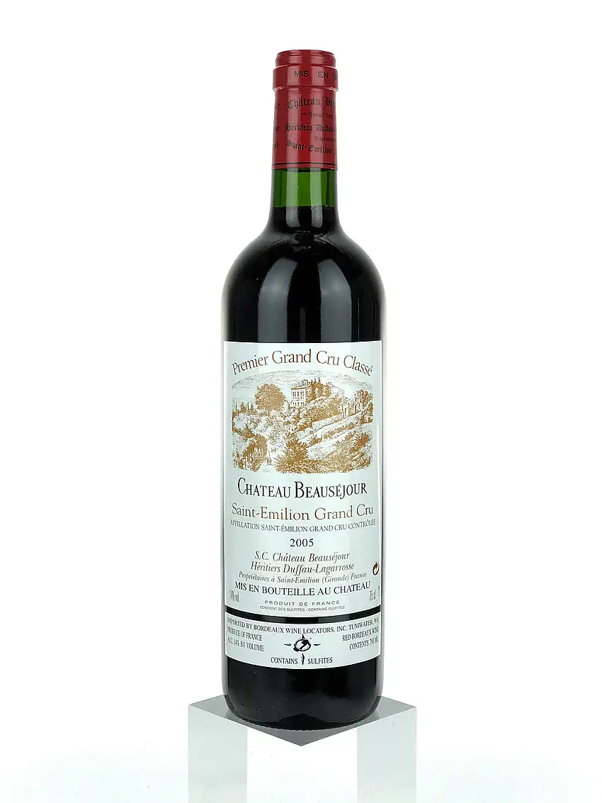 2005 Chateau Beausejour, Duffau-Lagarrosse, Saint-Emilion Grand Cru, Bottle (750ml)