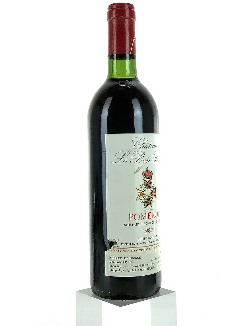 1982 Chateau Le Bon Pasteur, Pomerol, Bottle (750ml)