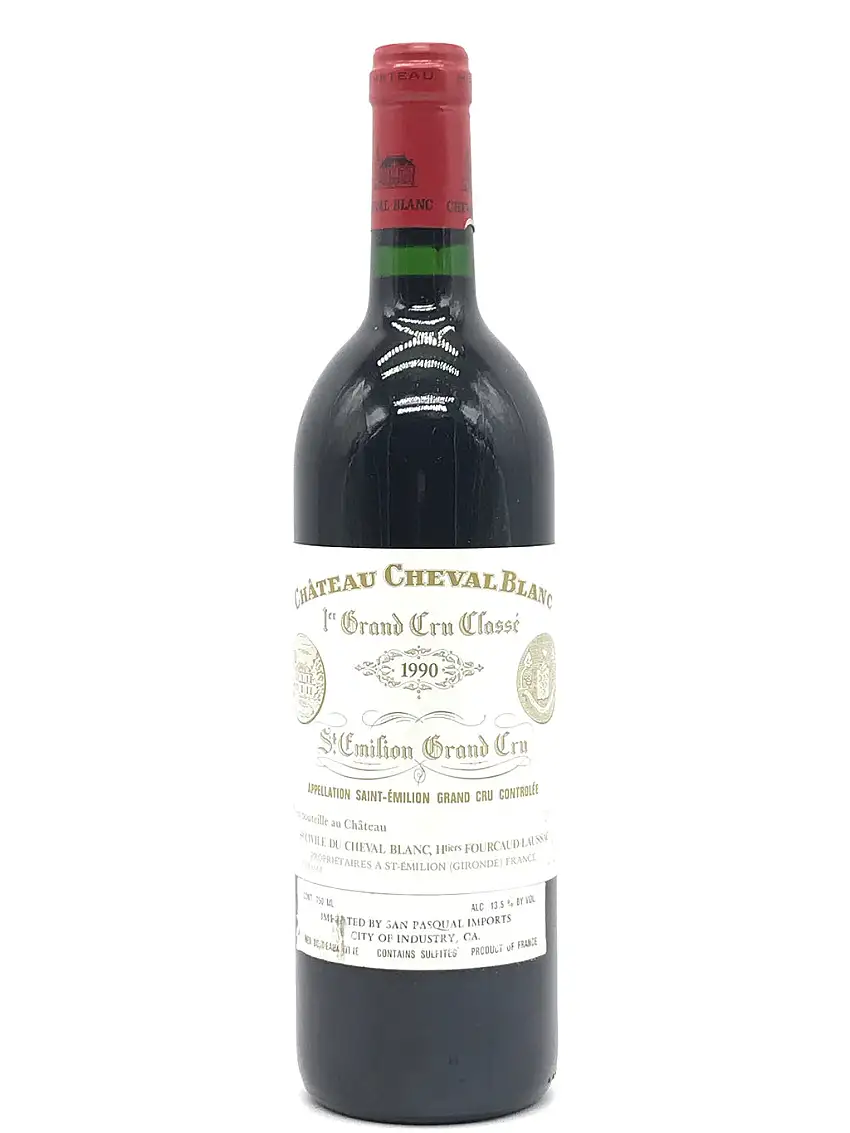 1990 Chateau Cheval Blanc, Saint-Emilion, Bottle (750ml)