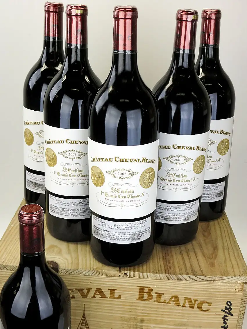 2005 Chateau Cheval Blanc, Saint-Emilion, Case of 6 Magnum