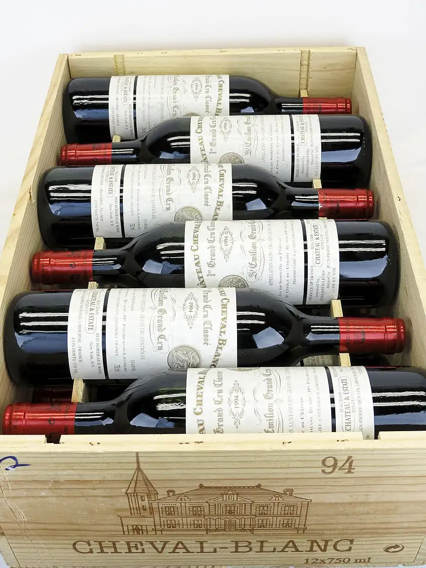 1994 Chateau Cheval Blanc, Saint-Emilion, Case of 12 btls