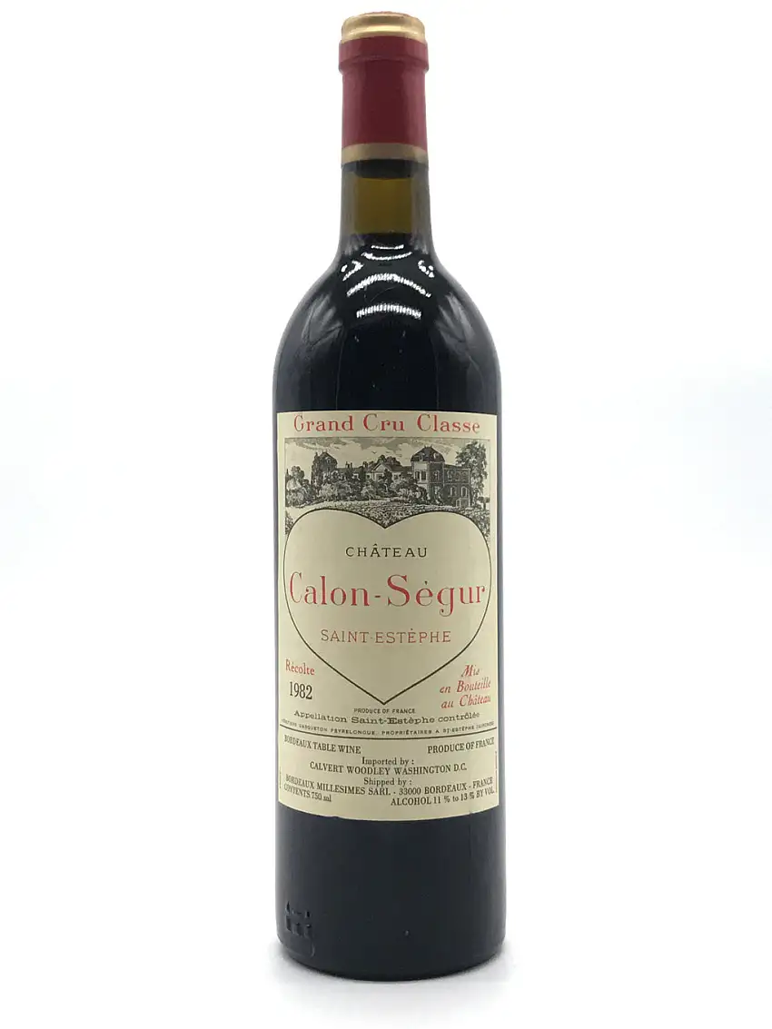 1982 Chateau Calon-Segur, Saint-Estephe, Bottle (750ml)