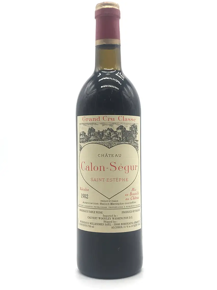 1982 Chateau Calon-Segur, Saint-Estephe, Bottle (750ml) [Slightly Nicked Capsule]