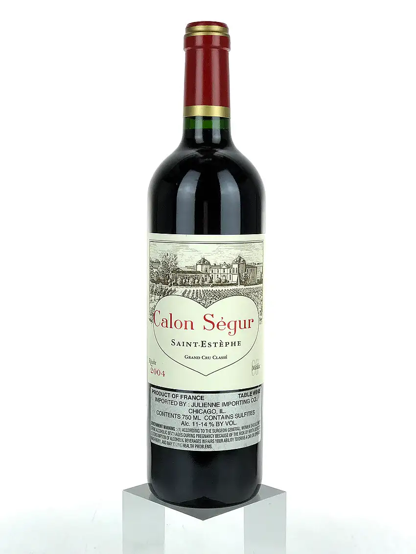 2004 Chateau Calon-Segur, Saint-Estephe, Bottle (750ml)