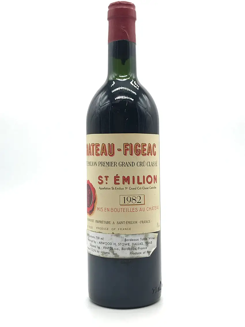 1982 Chateau Figeac, Saint-Emilion Grand Cru, Bottle (750ml) [Top Shoulder]