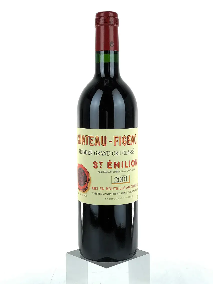 2001 Chateau Figeac, Saint-Emilion Grand Cru, Bottle (750ml)