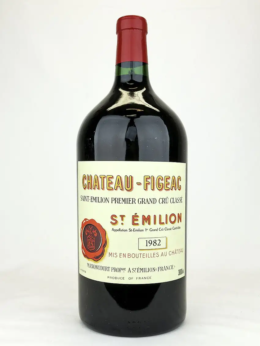 1982 Chateau Figeac, Saint-Emilion Grand Cru, D-Magnum (3L)