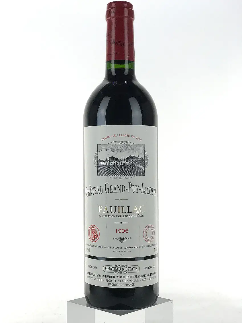 1996 Chateau Grand-Puy-Lacoste, Pauillac, Bottle (750ml)