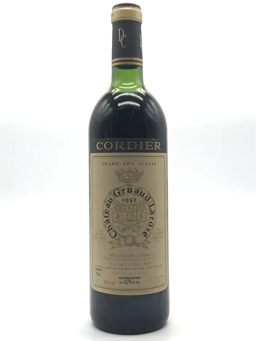 1982 Chateau Gruaud-Larose, Saint-Julien, Bottle (750ml) [High Shoulder]