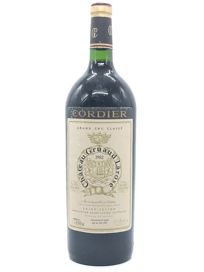 1982 Chateau Gruaud-Larose, Saint-Julien, Magnum (1.5L)