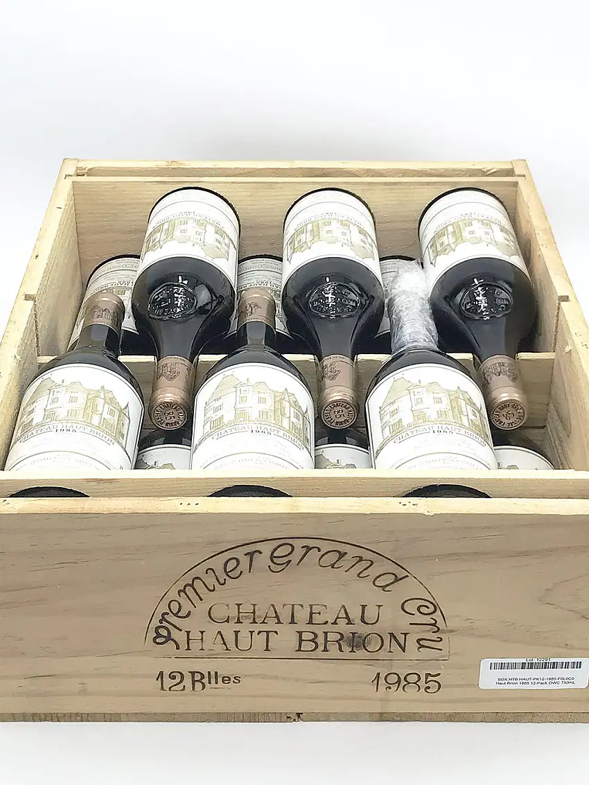 1985 Chateau Haut-Brion, Pessac-Leognan, Case of 12 btls