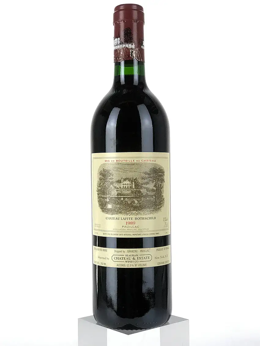 1989 Chateau Lafite Rothschild, Pauillac, Bottle (750ml) [Slightly Torn Capsule]