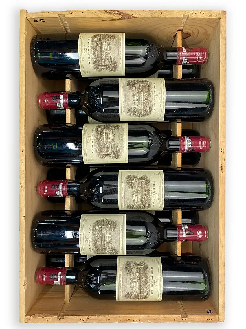 1998 Chateau Lafite Rothschild, Pauillac, Case of 12 btls