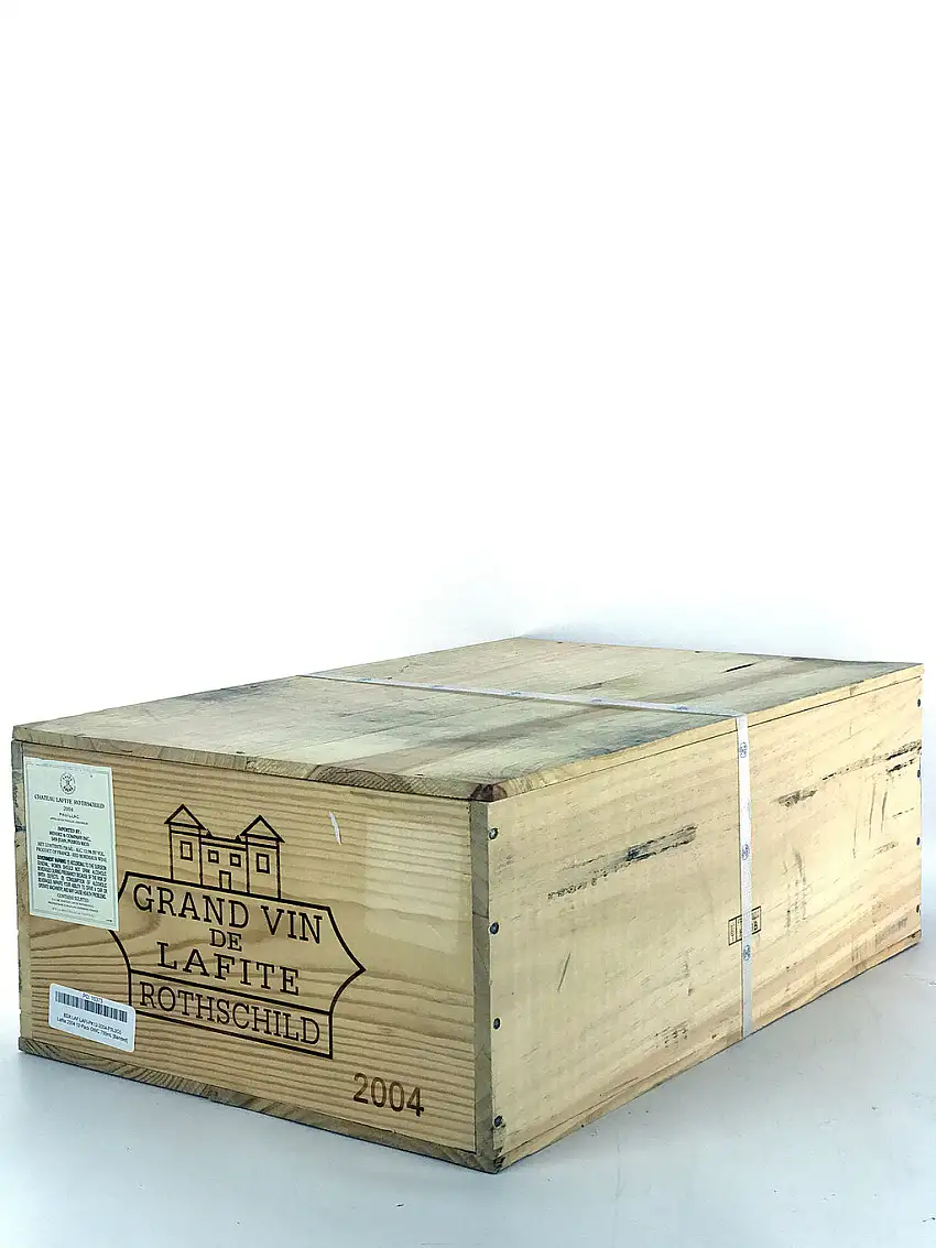 2004 Chateau Lafite Rothschild, Pauillac, Case of 12 btls