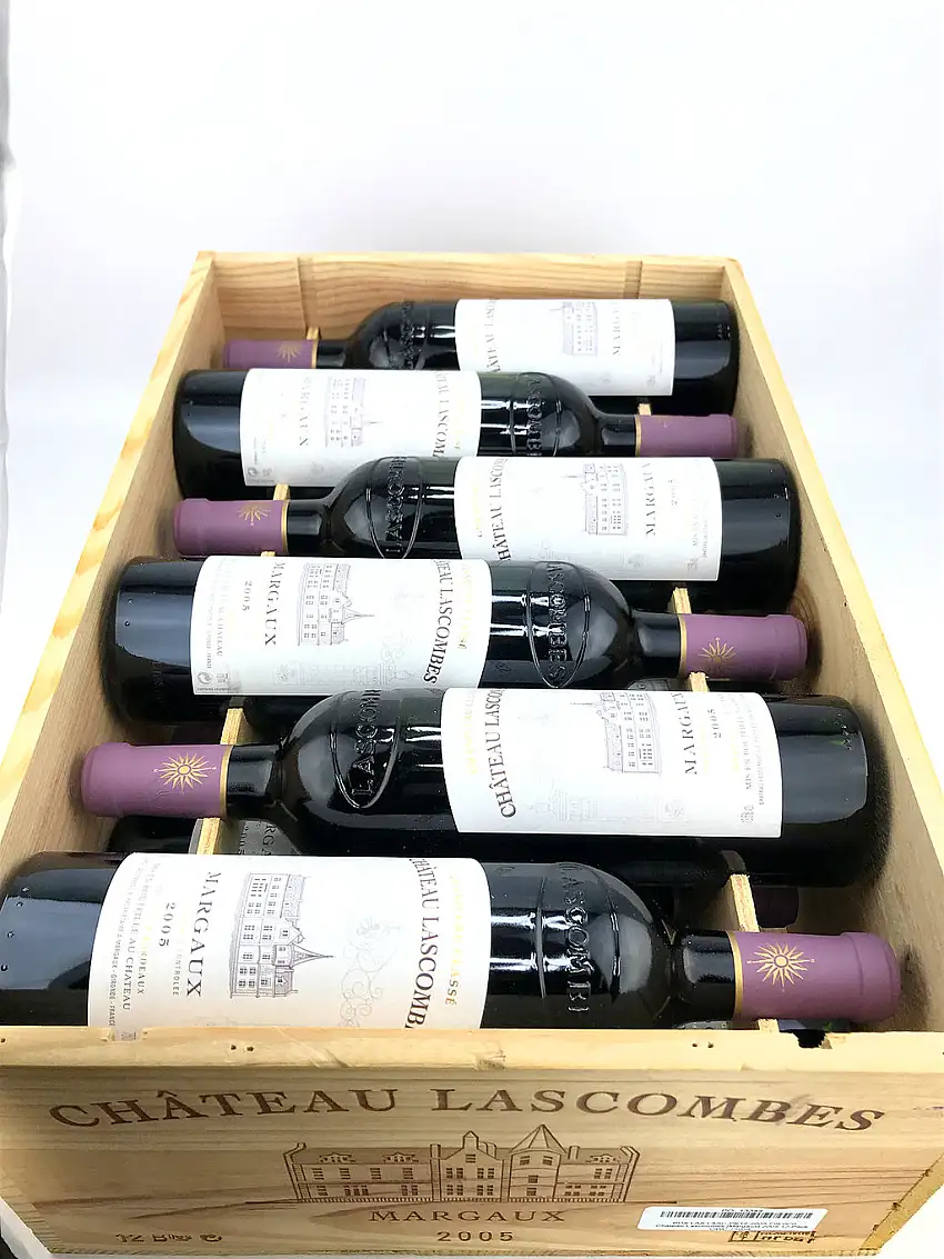 2005 Chateau Lascombes, Margaux, Case of 12 btls [Margaux] 2005 12-Pack OWC 750mL