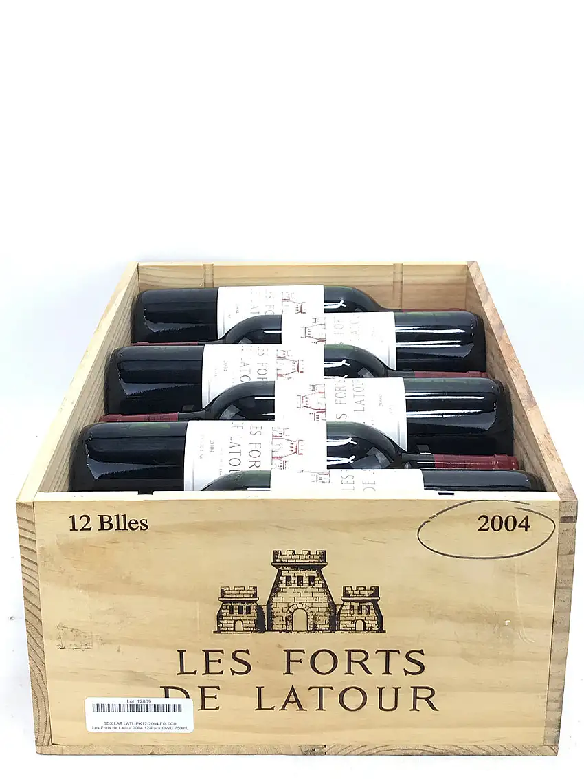 2004 Les Forts de Latour, Pauillac, Case of 12 btls