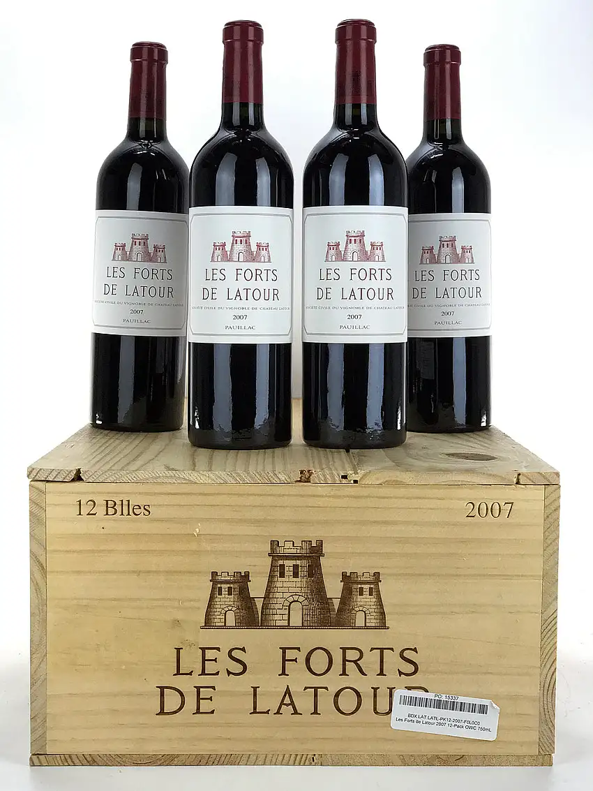 2007 Les Forts de Latour, Pauillac, Case of 12 btls