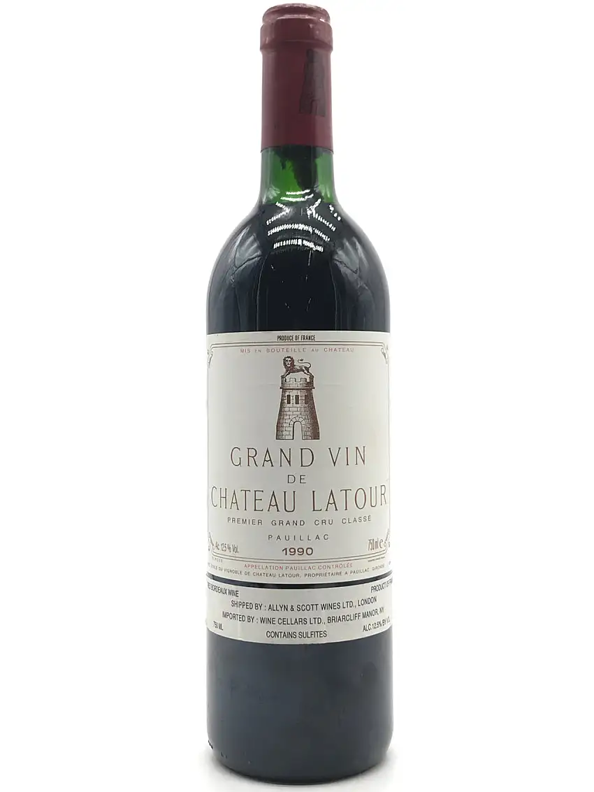 1990 Chateau Latour, Pauillac, Bottle (750ml) [Top Shoulder/Slightly Corroded Capsule]