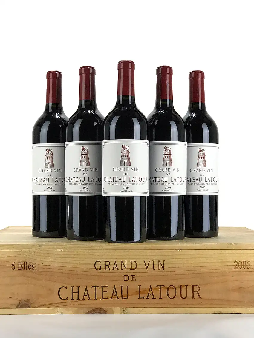 2005 Chateau Latour, Pauillac, Case of 6 btls, [Late Release]