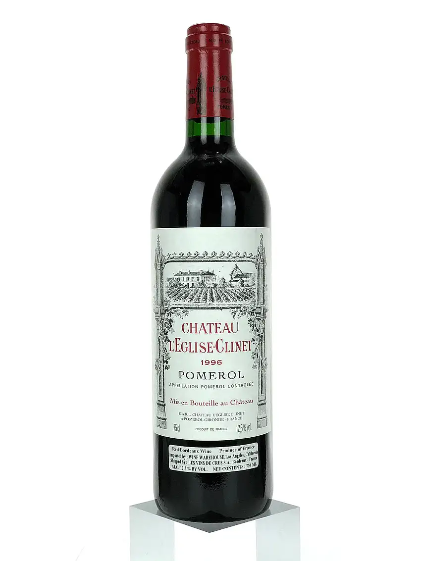 1996 Chateau L'Eglise-Clinet, Pomerol, Bottle (750ml)