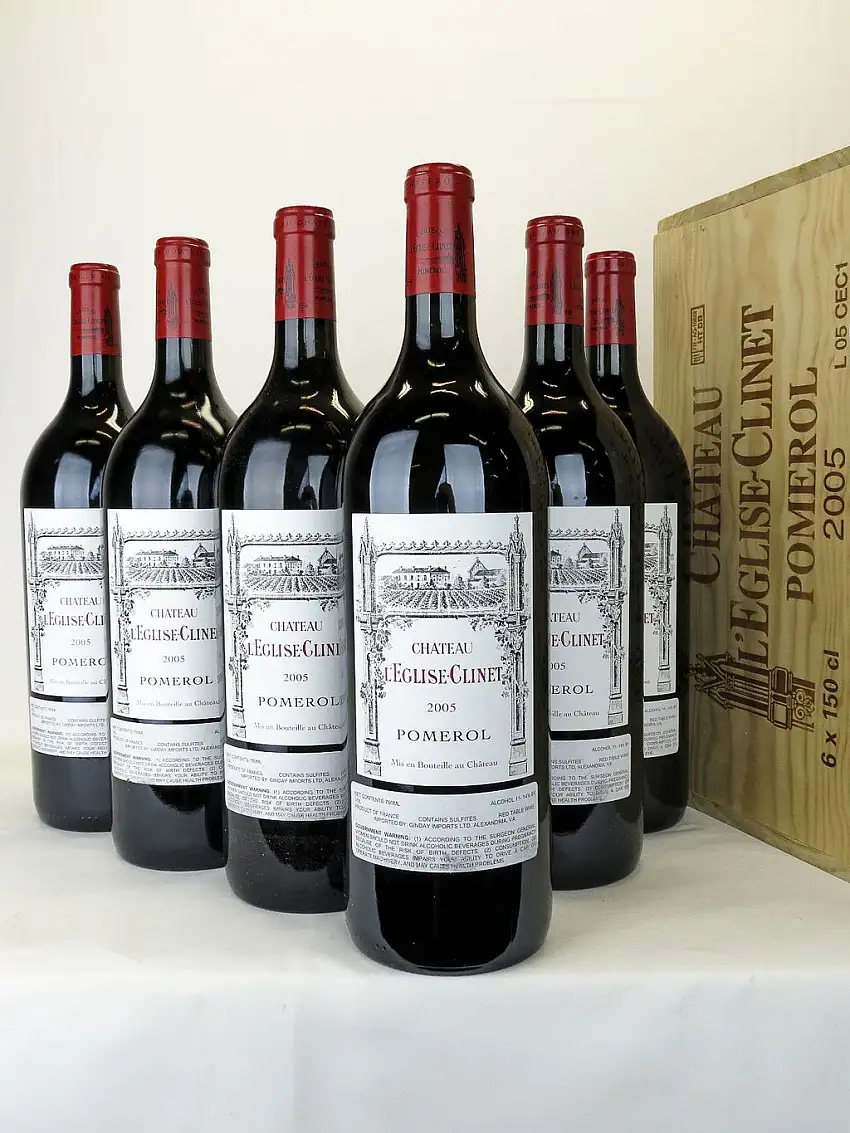 2005 Chateau L'Eglise-Clinet, Pomerol, Case of 6 Magnum