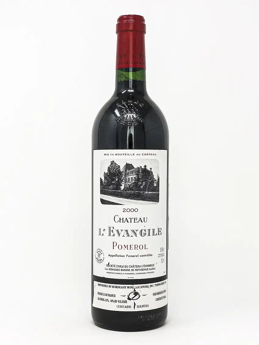 2000 Chateau L'Evangile, Pomerol, Bottle (750ml)