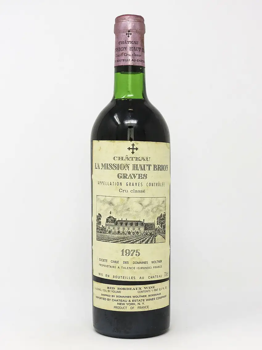 1975 Chateau La Mission Haut-Brion, Pessac-Leognan, Bottle (750ml)