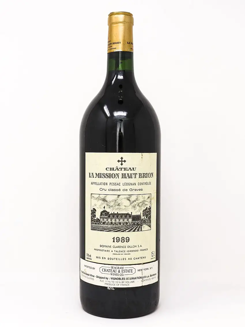 1989 Chateau La Mission Haut-Brion, Pessac-Leognan, Magnum (1.5L)