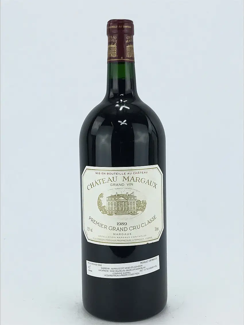 1989 Chateau Margaux, Margaux, D-Magnum (3L)